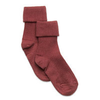 Cotton Rib Baby Socks Socks & Tights Socks Punainen Mp Denmark, mp Denmark