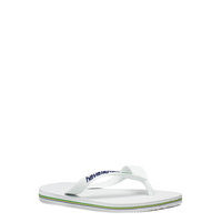 Hav Brazil Logo Shoes Summer Shoes Flip Flops Valkoinen Havaianas