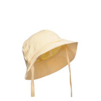 Sunhat Solid Jersey Baby Aurinkohattu Keltainen Polarn O. Pyret