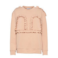 Mickey Ruffle Sweater Svetari Collegepaita Beige R/H Studio