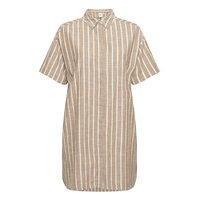 Ihgry Sh5 Dresses Shirt Dresses Beige ICHI