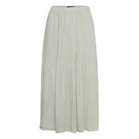 Senna Carma Skirt Polvipituinen Hame Beige Bruuns Bazaar