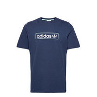 Linear Logo T-Shirt T-shirts Short-sleeved Sininen Adidas Originals, adidas Originals