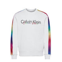 Pride Large Graphic Cn Svetari Collegepaita Valkoinen Calvin Klein