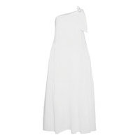 Shoulder Dress Maxi Lenght Dresses Evening Dresses Valkoinen Ivy & Oak