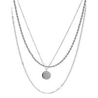 Pctrats Combi Necklace Accessories Jewellery Necklaces Chain Necklaces Hopea Pieces