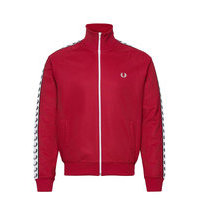 Taped Track Jacket Svetari Collegepaita Punainen Fred Perry