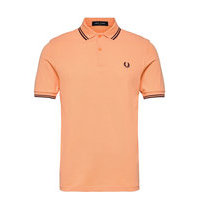 Twin Tipped Fp Shirt Polos Short-sleeved Oranssi Fred Perry