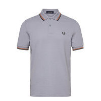 Twin Tipped Fp Shirt Polos Short-sleeved Sininen Fred Perry