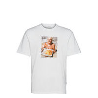Sami Brett Lloyd Nonna T-shirts Short-sleeved Valkoinen Wood Wood