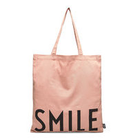 Favourite Tote Bag Shopper Laukku Vaaleanpunainen Design Letters