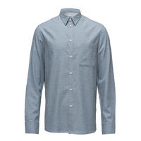 M. Heath Tweed Shirt Paita Bisnes Sininen Filippa K