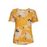 Rosita V-Neck T-Shirt T-shirts & Tops Short-sleeved Keltainen InWear
