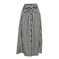 Eliseiw Stripe Skirt Polvipituinen Hame Sininen InWear