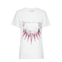 T-Shirt T-shirts & Tops Short-sleeved Valkoinen Sofie Schnoor