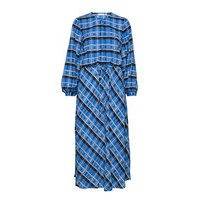 Leigthoniw Dress Polvipituinen Mekko Sininen InWear