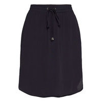 R8155, Elastic Waist Skirt Lyhyt Hame Sininen Saint Tropez