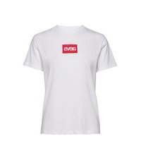Everyday Square Logo Tee T-shirts & Tops Short-sleeved Valkoinen Svea