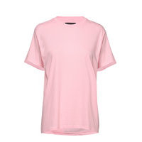 Emily Tee T-shirts & Tops Short-sleeved Vaaleanpunainen Svea