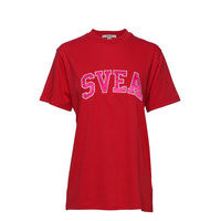 Cannes Tee T-shirts & Tops Short-sleeved Punainen Svea