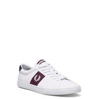 Underspin Twill Matalavartiset Sneakerit Tennarit Valkoinen Fred Perry