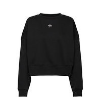 Adicolor Essentials Fleece Sweatshirt W Svetari Collegepaita Musta Adidas Originals, adidas Originals