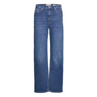 Brown Straight Jeans Wash Florence Leveälahkeiset Farkut Sininen Tomorrow