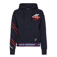 Sportstyle Graphic Hood Huppari Sininen Superdry