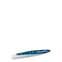 Twr Mini Slant Tweezer Blue Mosaic Beauty WOMEN Makeup Makeup Tools Nude Tweezerman