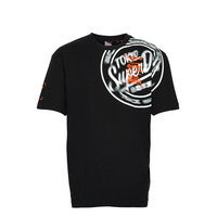 Super 5 Deconstruct Tee T-shirts Short-sleeved Musta Superdry