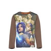 T-Shirts T-shirts Long-sleeved T-shirts Ruskea Star Wars