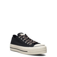 Ctas Lift Ox Black/Light Fawn/Egret Matalavartiset Sneakerit Tennarit Musta Converse