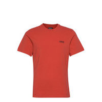 B.Intl Small Logo Tee T-shirts Short-sleeved Punainen Barbour