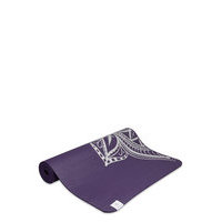 6mm Yoga Mat Aubergine Madallion Accessories Sports Equipment Yoga Equipment Yoga Mats And Accessories Liila Gaiam