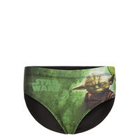 Swim Briefs Uimashortsit Vihreä Star Wars