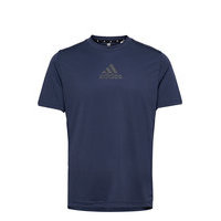 Primeblue Designed To Move Sport 3-Stripes Tee T-shirts Short-sleeved Sininen Adidas Performance, adidas Performance