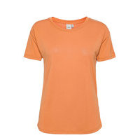Ihselma Ss T-shirts & Tops Short-sleeved Oranssi ICHI