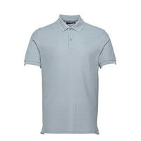 Troy Polo Shirt Seasonal Pique Polos Short-sleeved Sininen J. Lindeberg
