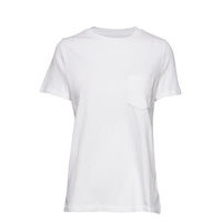 Pocket T-Shirt T-shirts & Tops Short-sleeved Valkoinen GAP