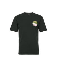 Organic Cotton Jersey Artwork Tee T-shirts Short-sleeved Musta Scotch & Soda