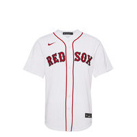 Boston Red Sox Nike Official Replica Home Jersey T-shirts Short-sleeved Valkoinen NIKE Fan Gear