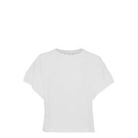 Miley T-shirts & Tops Short-sleeved Valkoinen Mango