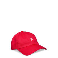 Anchor Sports Cap Accessories Headwear Caps Punainen Makia