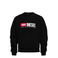 Sarap Sweat-Shirt Svetari Collegepaita Musta Diesel
