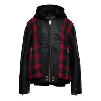 Jnorman Jacket Outerwear Jackets & Coats Leather Jacket Musta Diesel