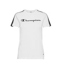 Crewneck T-Shirt T-shirts & Tops Short-sleeved Valkoinen Champion