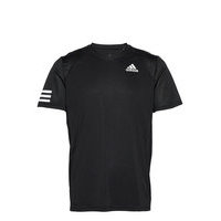Club 3-Stripe T-Shirt T-shirts Short-sleeved Musta Adidas Performance, adidas Performance
