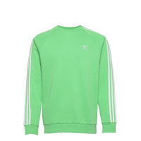 Adicolor Classics 3-Stripes Crew Sweatshirt Svetari Collegepaita Vihreä Adidas Originals, adidas Originals