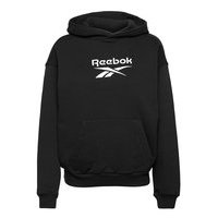 Cl F Big Logo Ft Hoodie Huppari Musta Reebok Classics