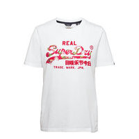 Vl Infill Tee T-shirts & Tops Short-sleeved Valkoinen Superdry